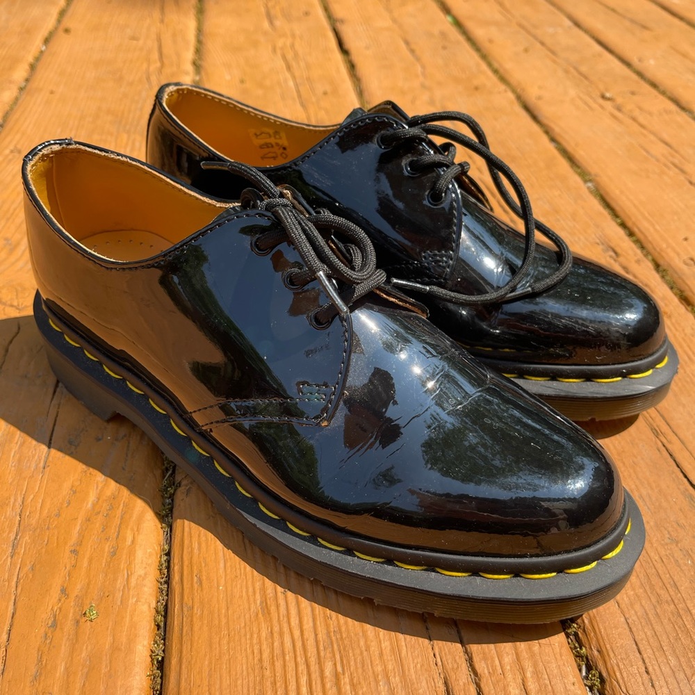 Original Dr. Martens Patent Leather Oxford Shoes